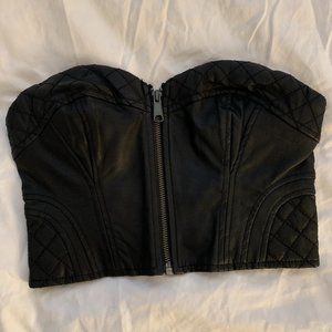 Guess Motorcycle Style Bustier